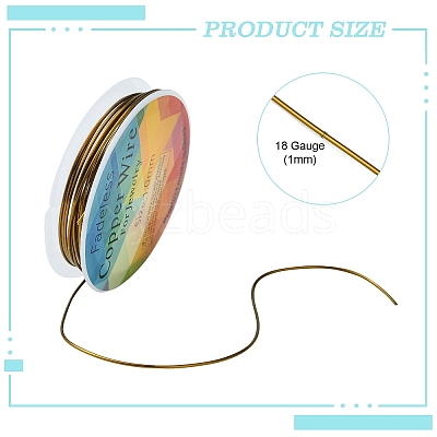 Copper Jewelry Wire CWIR-CW1mm-29-1