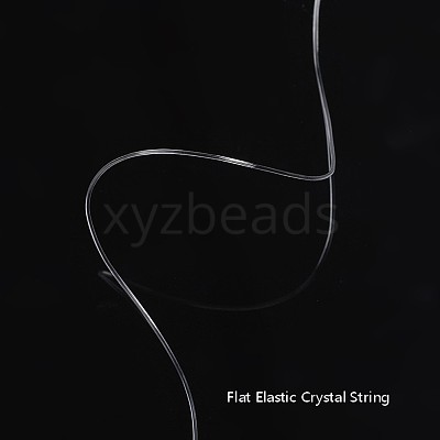 Round Japanese Elastic Crystal String X-EW-G008-01-0.8mm-1