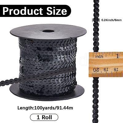 Plastic Paillette Beads FIND-WH20002-34D-1