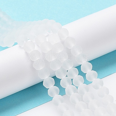 Transparent Glass Beads Strands EGLA-A044-T4mm-MD19-1