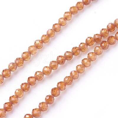 Natural Garnet Beads Strands G-F619-17B-3mm-1