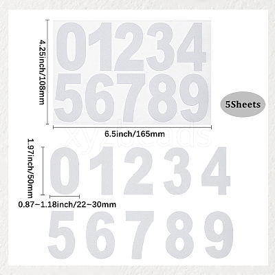 PET Reflective Self Adhesive Stickers STIC-SP0001-23A-1