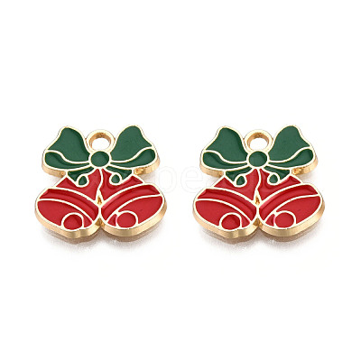 Alloy Enamel Pendants X-ENAM-T009-37B-1