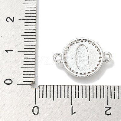 Rack Plating Brass Micro Pave Clear Cubic Zirconia Religion Virgin Mary Connector Charms KK-L224-094P-05-1