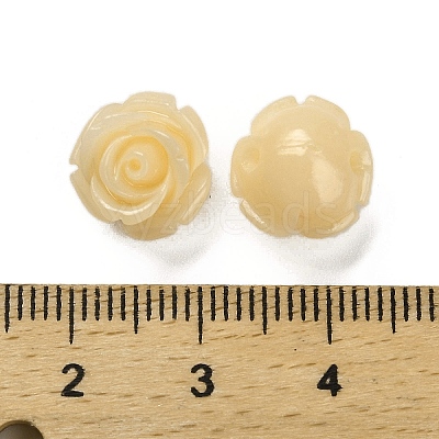 Synthetic Coral Carved Beads CORA-H003-01A-06-1