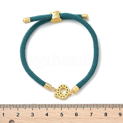 Adjustable Nylon Cord Bracelets BJEW-C096-01G-17-1