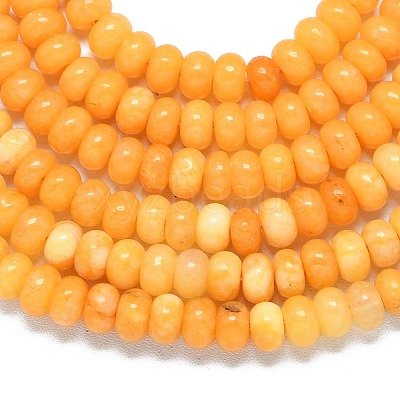 Natural Malaysia Jade Beads Strands G-B165-G01-4x6mm-07-1