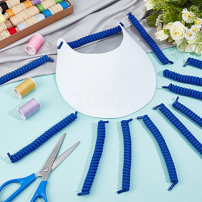 Polyester with Latex Silk Replacement Visor Curl  Cord DIY-WH0888-579I-1