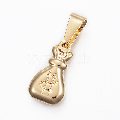 304 Stainless Steel Pendants X-STAS-H372-35G-1