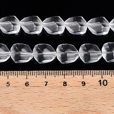 Frosted Glass Beads Strands GLAA-T023-30C-1