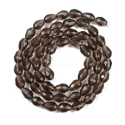 Transparent Glass Beads Strands EGLA-N013-T6mm-D27-1