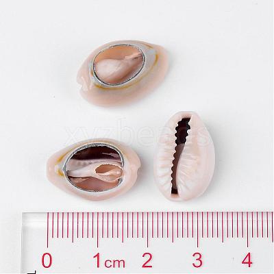 Natural Cowrie Shell Beads X-BSHE-S053-1