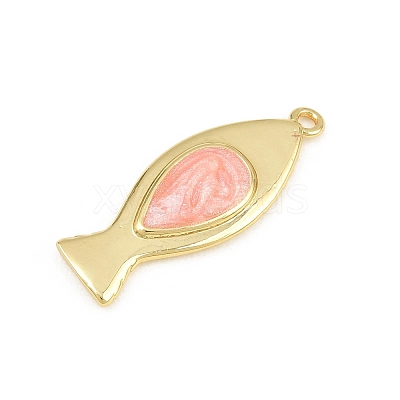 Brass Pendants KK-CBAAB9C-03G-02-1