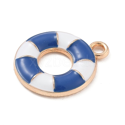 Alloy Enamel Pendants ENAM-A008-14KCG-04-1