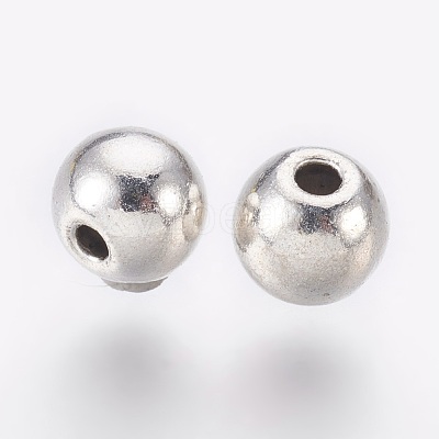 Tibetan Style Alloy Beads TIBEB-A123175-AS-FF-1