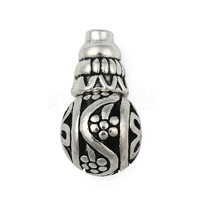 Tibetan Style Alloy 3-Hole Guru Bead Sets PALLOY-TAC0009-36AS-1