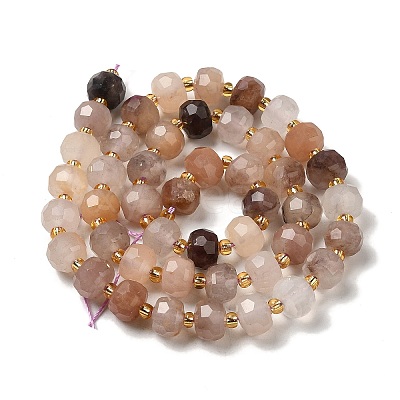 Natural Strawberry Quartz Beads Strands G-P508-A16-01-1