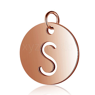304 Stainless Steel Charms STAS-S105-T514R-S-1
