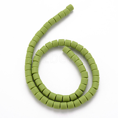 Polymer Clay Bead Strands CLAY-T001-C45-1
