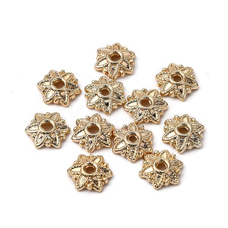 Brass Bead Caps KK-WH0035-52-1