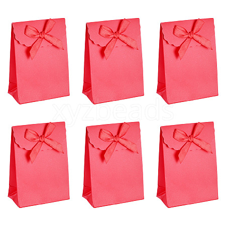 Paper Packing Bags with Bowknot ABAG-TAC0017-001G-1
