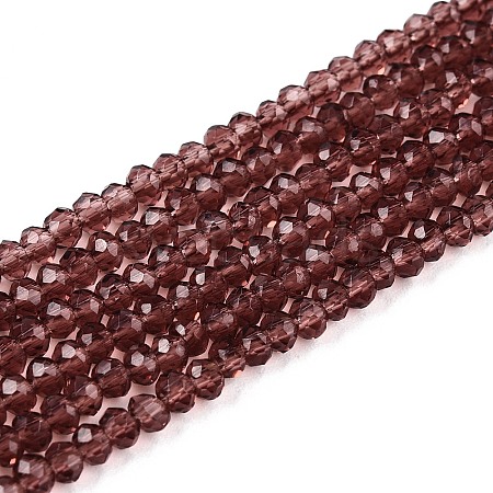 Glass Beads Strands EGLA-A044-T1mm-D13-1