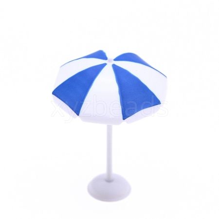 Plastic Sun Umbrella Miniature Ornaments PW-WGBB9DA-03-1