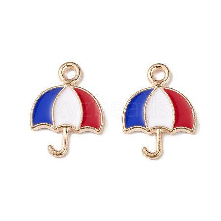 Independence Day Alloy Enamel Pendants ENAM-K067-38-1