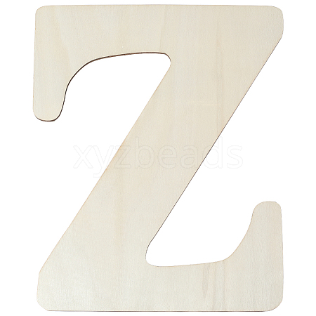 Letter Unfinished MDF Sheets WOOD-WH20012-008Z-1