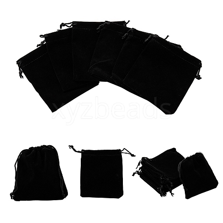 Rectangle Velvet Pouches X1-TP-R002-10x12-01-1