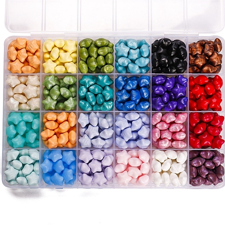 24 Grids 24 Colors Wax Granule Set PW-WG4EF64-16-1