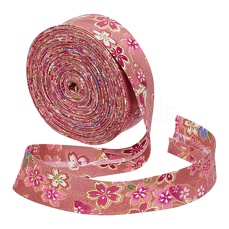 Cotton Flower Ribbon OCOR-WH0036-52E-1