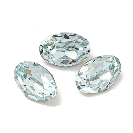 Glass Rhinestone Cabochons RGLA-L029-17B-263-1