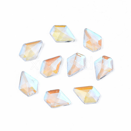 Glass Rhinestone Cabochons MRMJ-N027-019A-1