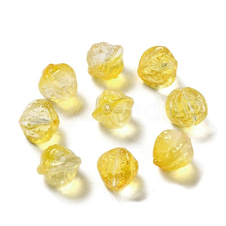 Transparent Glass Beads GLAA-D025-04C-1