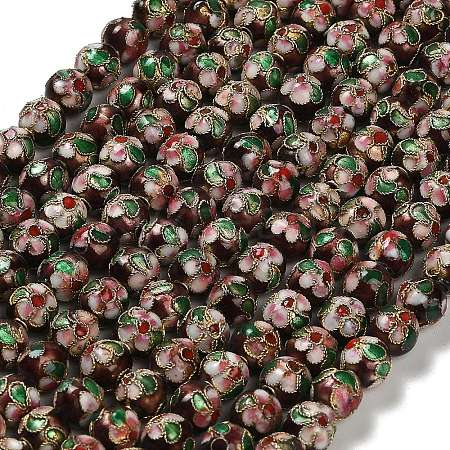 Handmade Cloisonne Beads CLB-O001-M10-01-1