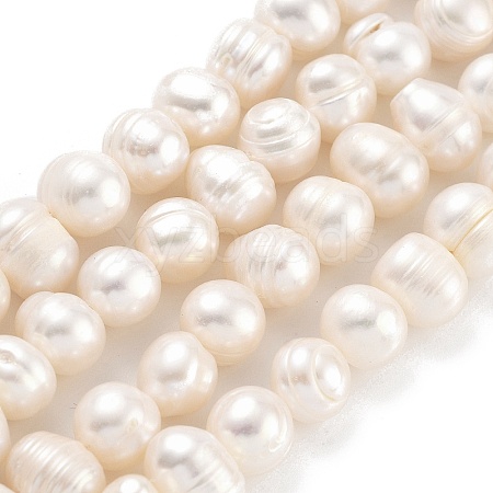 Natural Cultured Freshwater Pearl Beads Strands PEAR-C003-01C-1