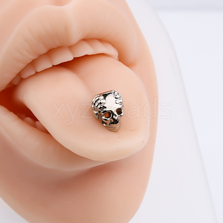 316L Stainless Steel Threadless Labret Stud WGC2550-01-1