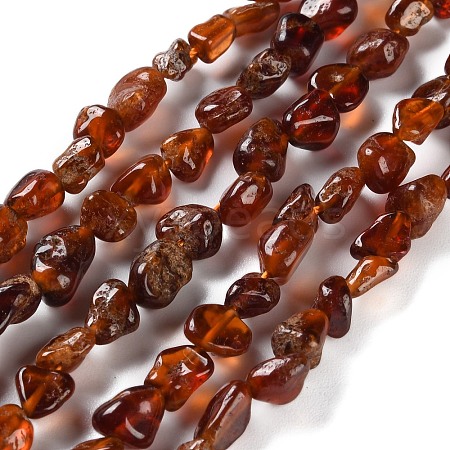 Natural Garnet Beads Strands G-P497-01C-38-1