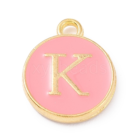 Golden Plated Alloy Enamel Charms LS-ENAM-Q437-14K-1