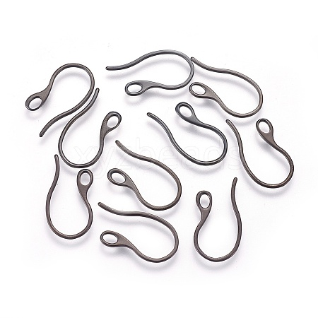 304 Stainless Steel Earring Hooks STAS-O119-01B-1