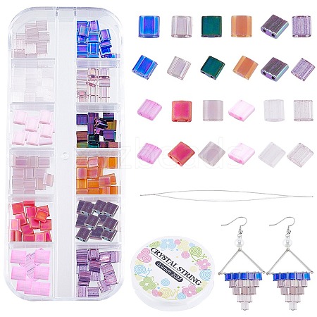 CREATCABIN DIY Tile Bracelet Making Kit DIY-CN0002-64B-1