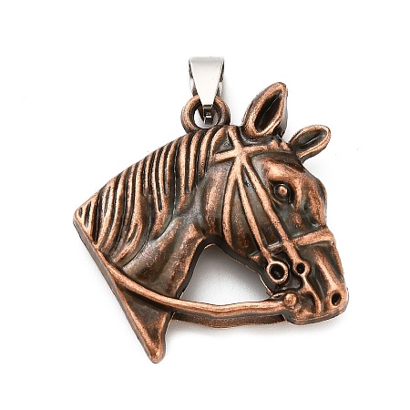 Tibetan Style Alloy Pendants FIND-C081-02R-1