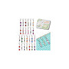 26Pcs 26 Styles Letter A~Z Acrylic Pendant Stitch Markers HJEW-NB00051-7