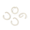 Spray Painted Iron Open Jump Rings IFIN-T017-04B-30-1