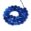 Dyed Natural White Jade Beads Strands G-T143-16I-2