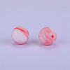 Round Silicone Focal Beads SI-JX0046A-61-2