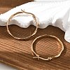 Ion Plating(IP) 304 Stainless Steel Hoop Earrings EJEW-L215-29G-3