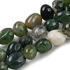 Natural Indian Agate Bead Strands G-P070-51A-1