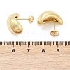 Rack Plating Brass Teardrop Stud Earrings EJWE-Q766-03G-2